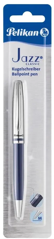 Pelikan Jazz Classic Blau Clip-on-Einziehkugelschreiber Medium 1 Stück(e)