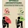 ELUNO Toilettenhocker, Natur, Holz, 43.5x18.5x28 cm, Badezimmer, WC Ausstattung, WC Sitze