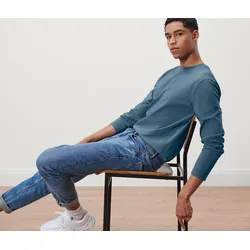 Tchibo - 2 Langarmshirts - Herren - Gr. XXL - blau
