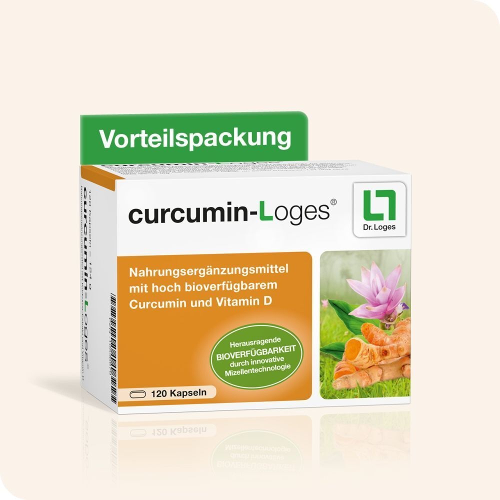 curcumin-Loges® Kapseln 120 St 120 St Kapseln