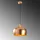 Opviq Berceste 1-flg. 30 cm rund gold Metall