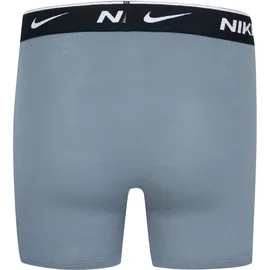 Nike Boxershorts NIKE SPORTSWEAR "für Jungs", Mädchen, Gr. M (134/140/146), 3 Stk., schwarz-weiß (schwarz, weiß), Jersey, Obermaterial: 95% Baumwolle, 5% Elasthan, Unterhosen, Kinder Unterhose aus Baumwolle