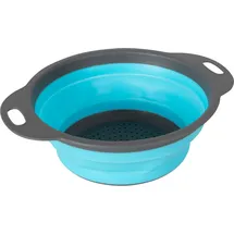 gimex Faltbares Sieb Silikon Blau