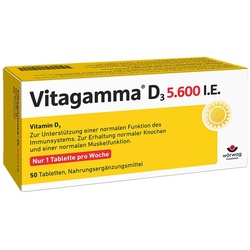 Vitagamma D3 5.600 I.e. Vitamin D3 Nem Tabletten
