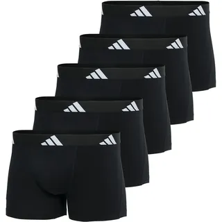 adidas Trunks Active Flex Cotton schwarz/weiß S 5er Pack