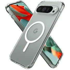 SPIGEN Google Pixel 9 Pro XL Ultra Hybrid OneTap Metal Ring Hülle transparent