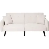 Jahnke Schlafsofa JAHNKE "CHILLAX DOT", sanftes weiß, B:191cm H:83cm T:84cm, Sofas, Schlafsofa, mit Relax-und Schlaffunktion, inkl. Kissen, Breite 191 cm