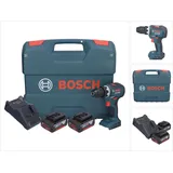Bosch GSR 18V-55 Professional inkl. 2 x 4,0 Ah + Ladegerät + L-Case
