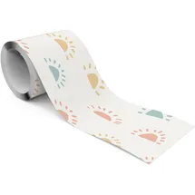 Muralo Bordüre selbstklebend 10 cm 300 g Blau/Rosa/Weiß