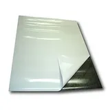 Magnetfolie selbstklebend DIN A Formate (A1-A4) anisotrop braun - Stärke: 0,5mm, A Formate:A2 (420 x 594mm)