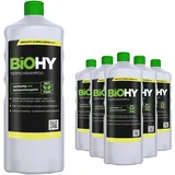 BIOHY Teppichshampoo (6x1l Flasche) | Teppichreiniger ideal zur Entfernung von hartnäckigen Flecken | SPEZIELL FÜR WASCHSAUGER ENTWICKELT