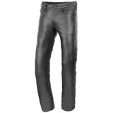 BÜSE Lederjeans Schwarz 40