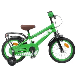vidaXL Kinderfahrrad 16 Zoll grün