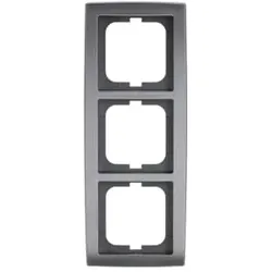 BUSCH JAEGER 2CKA001754A4106, Chrom, Thermoplast, Schraubenlos, Busch-Jaeger, Ma
