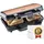 Bestron ASM90XLCO XL Sandwichmaker Antihaftbeschichteter Sandwich-Toaster für 2 Sandwiches, 900 Watt, SchwarzKupfer