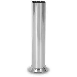 Vertes Füllrohr Fülltülle Ersatzteil 38mm Rohr 53mm Flansch Silber