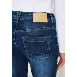 Cecil Slim Leg Jeans mid Blue wash 29 - 29W / 28L