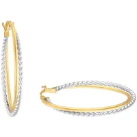 Amor Paar Creolen », 2013606«, goldfarben