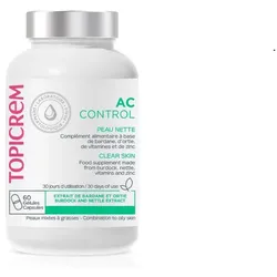Gesichtsbehandlung Topicrem AC Control 60 Kapseln