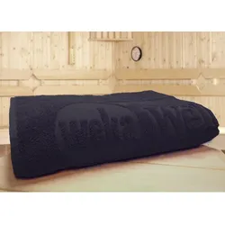 WEKA Saunahandtuch, BxL: 70x180 cm, 100% Baumwolle - grau
