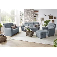 VILLA BECK »Lugano«, (Set, 3 tlg.), Kopfteilverstellung, in Sitzhöhe 49 cm, 3-Sitzer und 2x Sessel