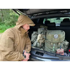 Helikon-Tex Gunfighter – Shark Skin Windblocker coyote Größe XL