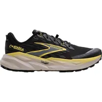 Brooks Cascadia 19 Herren Black/Yellow/Chateau 45