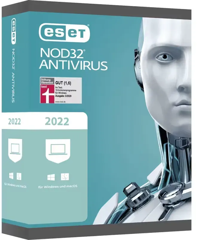 ESET NOD32 Antivirus – 1 Jahr | 20 Geräte