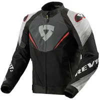 RevIt! Revit Quantum 3 Air Textiljacke - Schwarz/Grau/Rot /