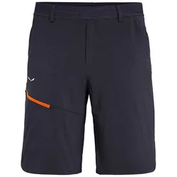 Salewa Trekking-Wanderhose Short Puez 3 DST Outdoor (winddicht und wasserabweisend) kurz navyblau Herren