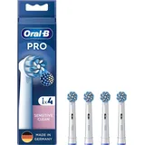 Oral B Pro Sensitive Clean Ersatzbürste weiß, 4 Stück (860809)