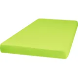 Playshoes 770320-29 Jersey-Spannbettlaken, Wasserdicht und Atmungsaktiv, 60 x 120 cm, grün, | grün