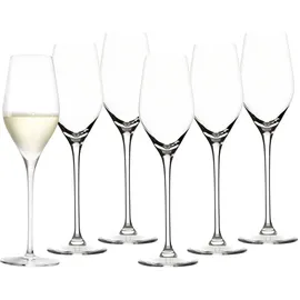 Stölzle Lausitz Exquisit Royal Champagnerkelche 6er Set transparent