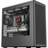 HAVN BF 360 Flow PC-Gehäuse, mit 3 vorinstallierten Lüftern, Midi-Tower, E-ATX, Glas, schwarz