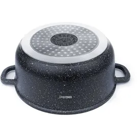 Kinghoff Marmor Kochtopf 1,3L 16 cm rund