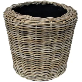 beck ag Rattan Ø 45 x 43 cm Grau