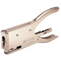 Leitz Heftzange 5556 Juwel 4 mm 12 Blatt Silber