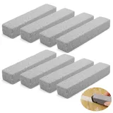 HIKPACKER Cleaning Block, 8 Stück Bimsstein Reinigungs Bürsten, Grill Bimsstein Reinigungsstein, Grill Reinigung Stein, Bimsstein Reiniger Bürsten für Grill, KüChe, Dusche, Bad, Waschbecken, Pool