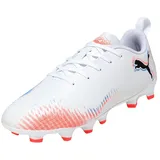 Puma Future 8 Play FG/AG Jr PUMA White-PUMA black/glowing red 38