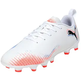 Puma Future 8 Play FG/AG Jr PUMA White-PUMA black/glowing red 38