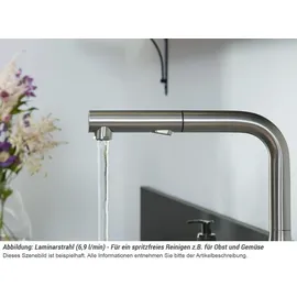 Villeroy & Boch Subway Style Shower edelstahl gebürstet 928500LC