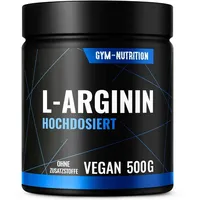 Gym Nutrition L-Arginin HCL Hochdosiert Pulver 500 g