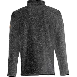 Forsberg warme Strickjacke mit Brusttasche / dunkelgrau / 4XL