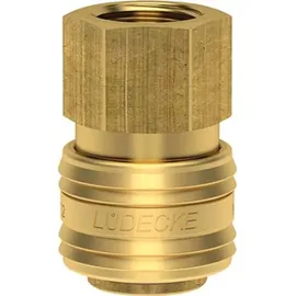 Lüdecke Schnellkuppl. IG DN7,2 MS ES12I G1/2" blank