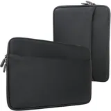 honju Darkroom Samsung Galaxy Tab S10+ / S9+ FE / S9+ / S8+ / S7 FE / S7+ Tasche (Neopren Sleeve mit großem Außenfach, Mikrofaser Innenseite, Leichtgängiger Reißverschluss)