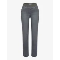 RAPHAELA by BRAX Bequeme Jeans mit elastischem Bund, Hellgrau,