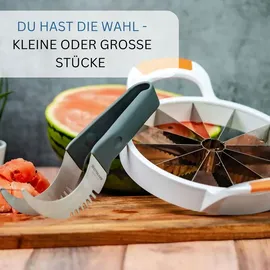 Westmark Melonenschneider 51582260 Schwarz/Silber