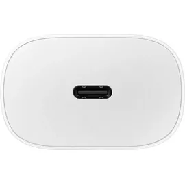 Samsung 25W Netzladegerät mit USB-C Kabel - weiß - Weiß