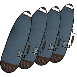 4er-Set Surfbrett Tasche Reisetasche SR1 Cranit Surfboard Tasche passend für 8" Bretter blau
