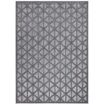 Carpet City In-& Outdoorteppich Anthrazit, Textil, Grafikmuster, Rechteckig, 240x340 cm, Oeko-Tex® Standard 100, pflegeleicht, UV-beständig, Teppiche, & Böden, Teppiche, Outdoorteppiche